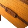 mid century vintage teak desk Image 3