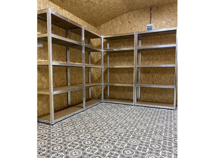 2 Bays Of 5 Layer Shelving Shelves Racking