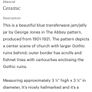 Antique George Jones The Abby Blue Jam Jar Image 9