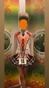 Irish dancing dress