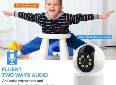 Rotatable Baby monitor Camera with Night Vision