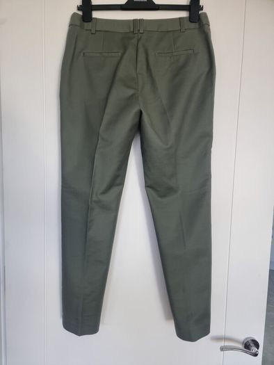Khaki Slim Leg Trousers, Size 12