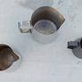 3 stainless steel milk frothing pitchers  used Image 2