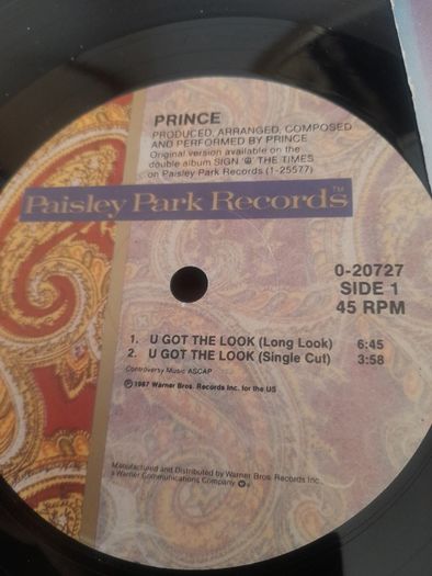 Prince U got the look 12"