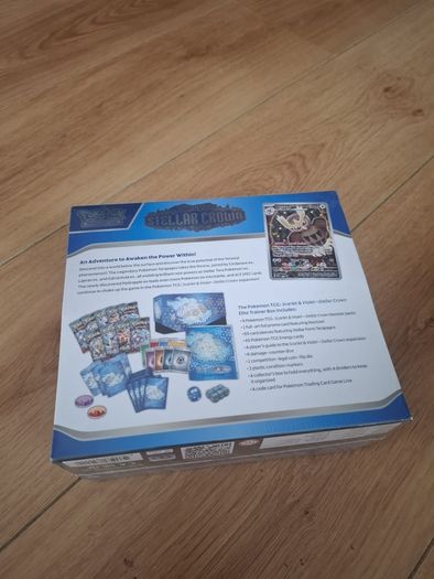 Pokemon Scarlet & Violet STELLAR CROWN Elite Trainer Box