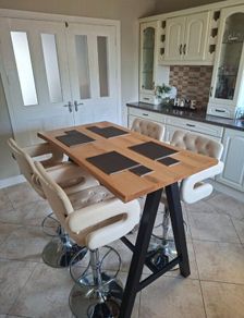 Kitchen table and stools