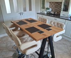 Kitchen table and stools