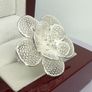 Bali Legacy  Flower Ring Image 7