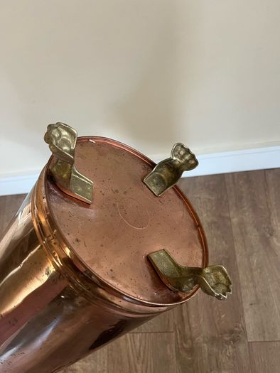 Vintage Copper Umbrella Stand