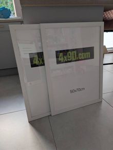 2x Poster Frames