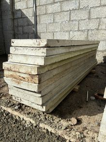 Concrete base panel - fencing