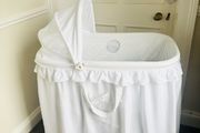 vintage style moses basket