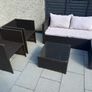 Rattan garden sofa Image 3