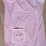 New - A Lovely Light Pink Bath / Shower Wrap - Size Chart in Pictures - Read Carefully Image 6