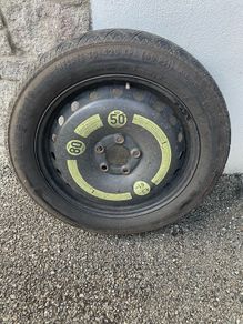 Mercedes E-Class 17 Space Saver Spare Wheel