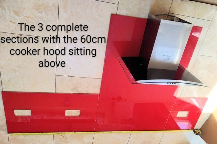 kitchen glass splashback for small upgrade job