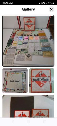 Vintage Monopoly Board Game