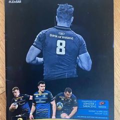2018 Leinster v Saracens - Champions Cup Programme