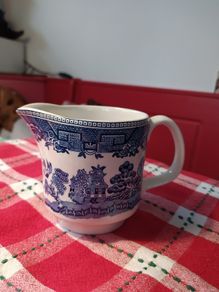 Arklow Willow pattern jug, perfect condition