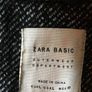 ZARA Straight Fit Long Wool Blend Coat New Image 4