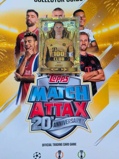 Manuel Neuer All-time 100 Club Topps Match Attax 20th Anniversary 2026/27