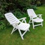 Recliner garden chairs. Image 2
