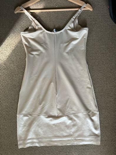 Sculpting slip dress