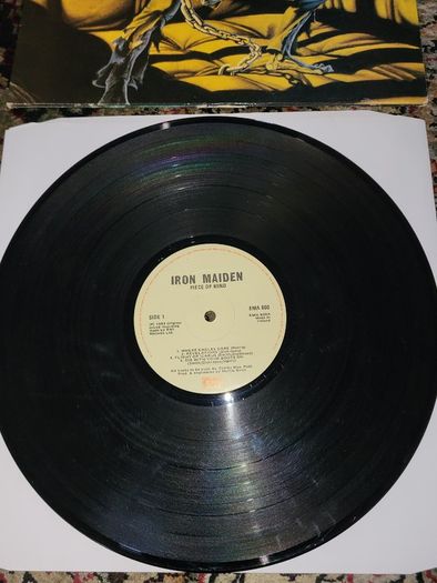 Iron Maiden: Piece Of Mind Irish pressing
