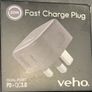 Veho 20w Dual Usb-c Usb 3.0 Fast Charge Dual Port Image 2