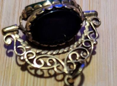 Victorian 3,stone spinner Pendant
