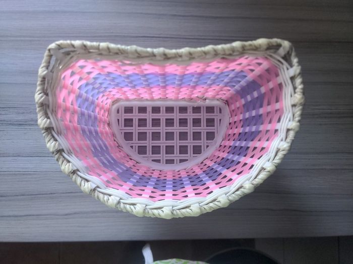 Girls bike basket