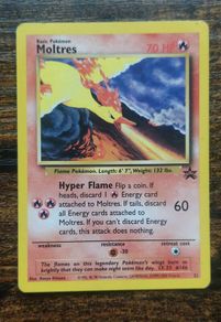 Pokemon Card Moltres WOTC LP