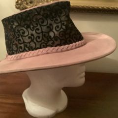 Ladies Leather Hat