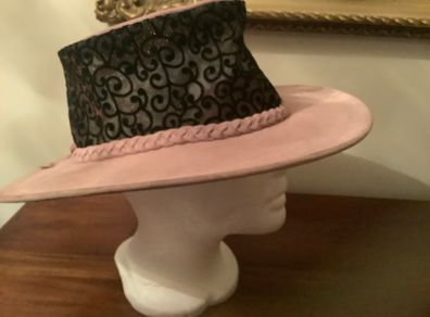 Ladies Leather Hat