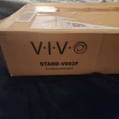 Dual monitor stand