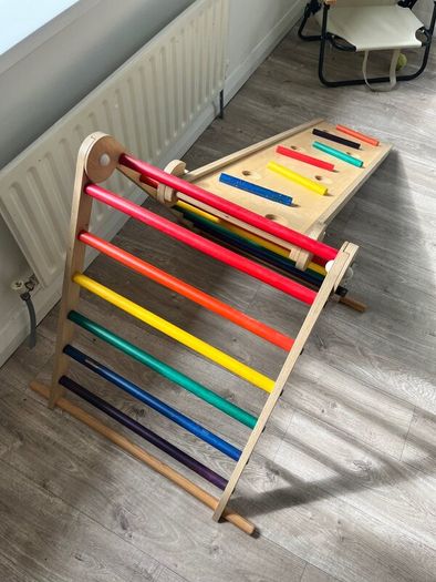 TriClimb Pickler rainbow triangle & slide