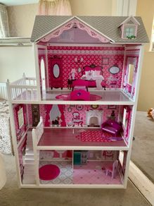 wooden doll house