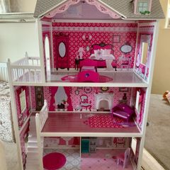 wooden doll house