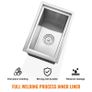 Stainless Steel Ice Cooler Commercial Ice Bin with Sliding Cover, 38.7 L Drop in Ice Chest Image 4
