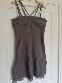 Grey dress Size 12