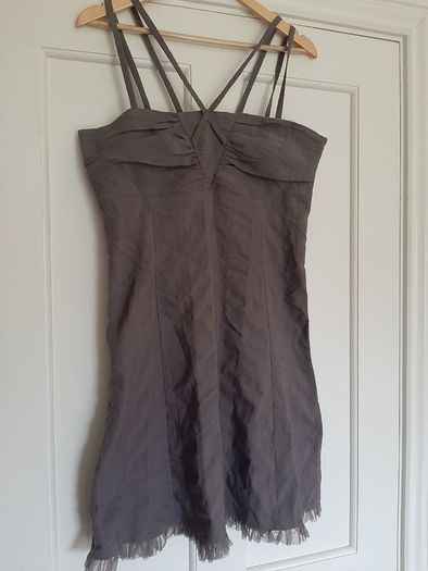 Grey dress Size 12