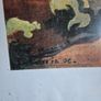 Sale: Rare Find: Vintage Large Painting Canvas Woman Holding a Fruit. Where Are You Going?  Paul Gauguin Image 6