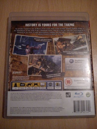Uncharted 2; Amoung Thieves (PS3)