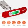 Luggage Scale Portable Digital Weight Scale for Travel Suitcase Weigher with Tare Function 110 Lb/ 50Kg Capacity Red Image 3