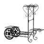 BRAND NEW 4 Tiers Fashion Iron Plant Stand Flower Shelf for Rack Balcony Simple Indoor Living Room Coffee Bar Garden Flower Pot Shelf Image 2