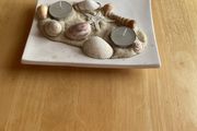 Candle holder - sea shells