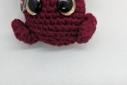 handmade crochet keyring