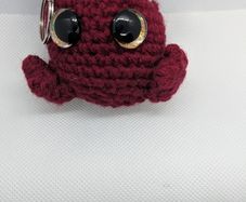 handmade crochet keyring