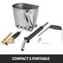 4 Jet Cement Mortar Spray Gun, Stucco Sprayer 4 Jet Hopper Plaster Concrete Cement Sprayer Gun Spraying, Stucco Spray Gun Exquisite Handles, Image 7