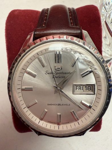 1965 seiko 5 Sportsmatic deluxe 38mm